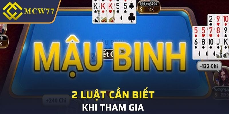 2 luật cần biết khi tham gia 