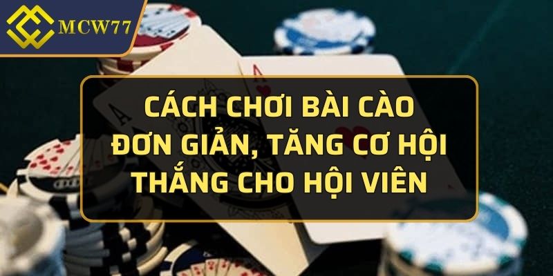 cách chơi bài cào